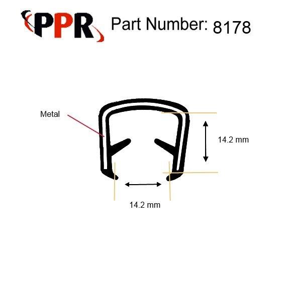Edge Trim,Edge Trim,EPDM Coated,Steel Reinforced,