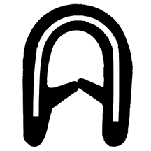 Edge Trim-Edge Trim,EPDM Coated  ,Steel Reinforced , ,8181