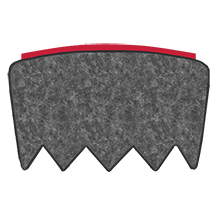 Sponge-Trim Seals,Sponge ,with Acrylic Adhesive , ,8253