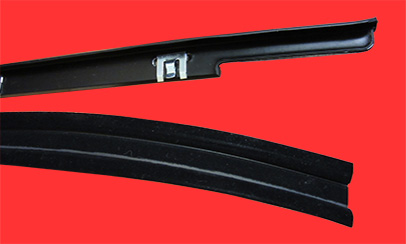 belt lines and flocked channel